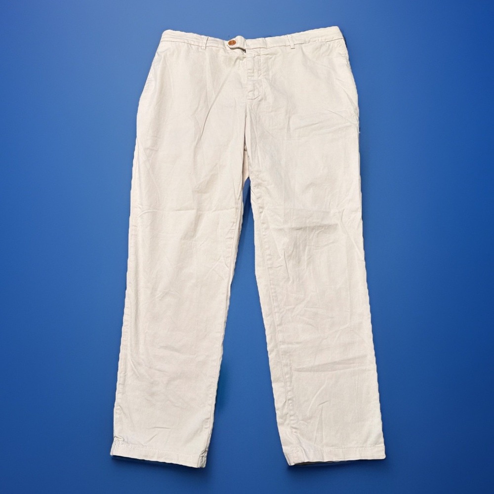 Brunello Cucinelli‎ Pants Men's Size 60 Beige Trousers Stretch Italian Fit